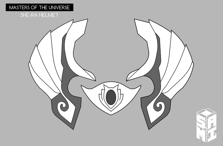 She Ra Helmet Pattern