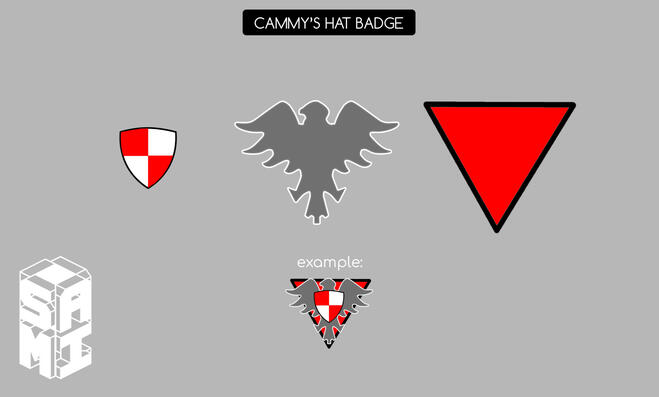 Cammy Hat Badge